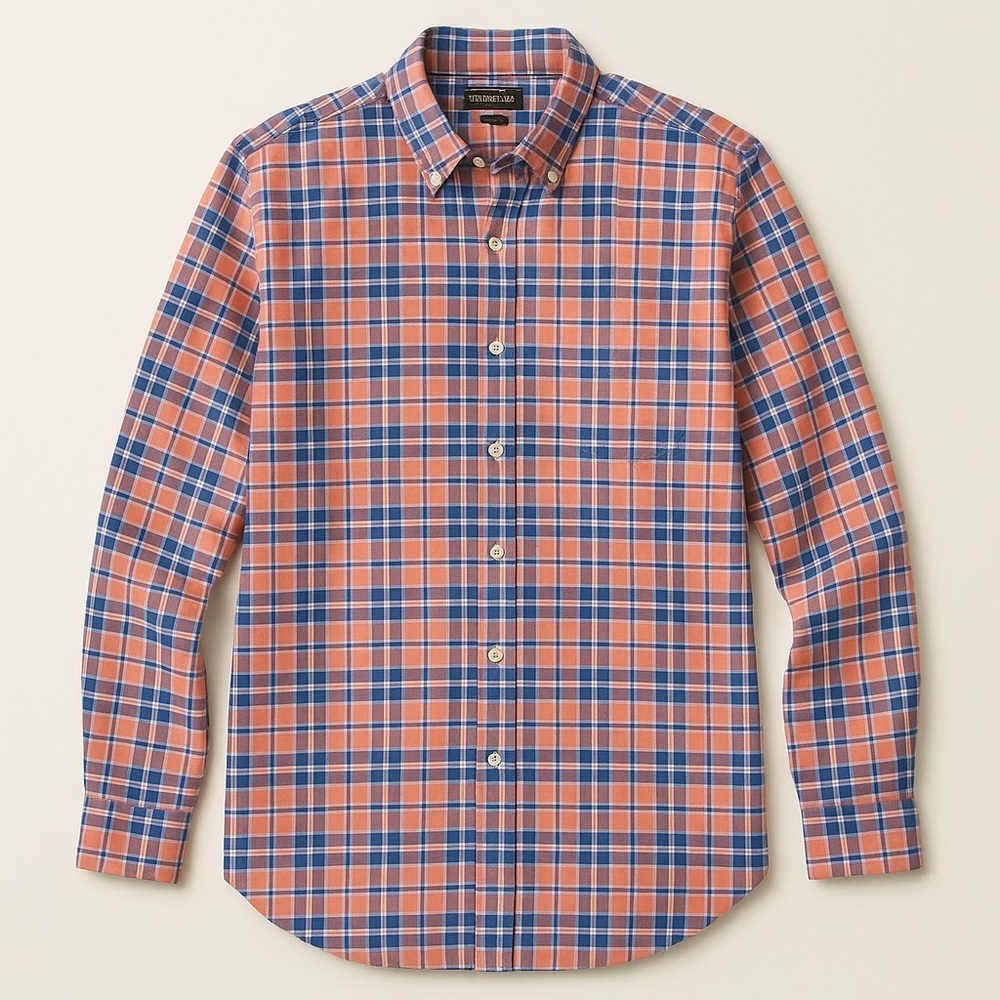 ❄️ J. Crew | Boy Fit Flannel Shirt Pink/Blue Size 00